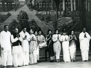 France Paris Ballet Hindu Folk Dance from India Old Photo Reynier 1960