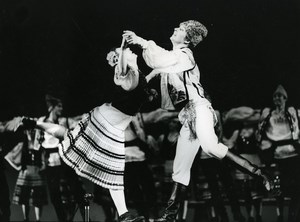 France Paris Ballet Moisseiev Dance Moldau JOK Moldova Old Photo 1970