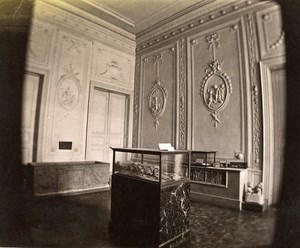 France Marseille Castle Borely Archeology Museum Detail old Albumen Photo 1880