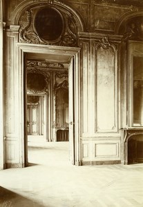 France Strasbourg Hotel Cardinal de Rohan detail old Photo 1890