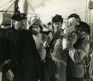 France Film Actors Le Vigan in Les Mutines de l Elseneur Cinema Old Photo 1935