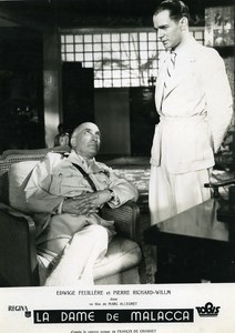 France Film Actor Pierre Richard Willm Jean Wall La Dame de Malacca Photo 1937