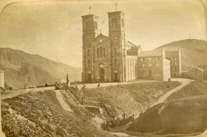 France Notre Dame de la Salette Church Old Photo Cabinet 1890