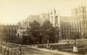UK London Westminster Abbey Old Photo Cabinet LSC FGOS 1870