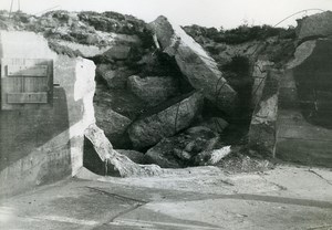 France Dunkerque Dunkirk & Around after WWII Shelter Old Photo 1946