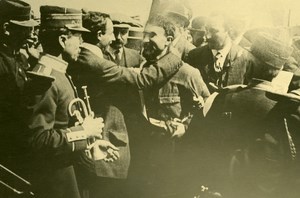 France Airplane Ace Pilot Jean Conneau Vincennes Arrival Old Photo July 1911