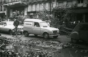 France Paris Riots Boulevard Saint Michel Quartier Latin Old Photo May 1968