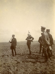 France Sion-Vaudemont Military Exercises Officers Old Photo 1913