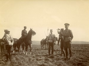 France Sion-Vaudemont Military Exercises Officers Old Photo 1913