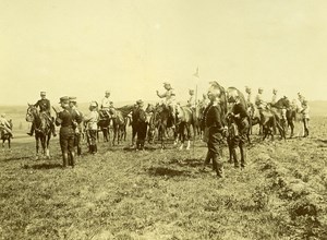 France Savigny sur Orge Military Exercises Officers Old Photo 1913