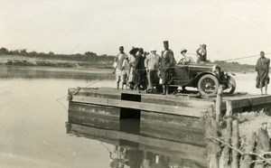 Africa Senegal Car Ferry of Ouro Madiou Automobile Old photo 1926