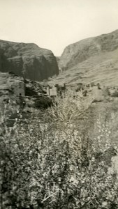 Morocco Canyon of Todra Old Amateur Photo 1939