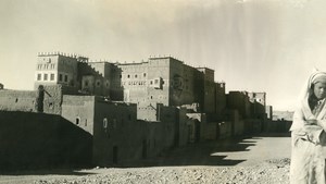 Morocco Kasbah of Ouarzazate Old Amateur Photo 1939