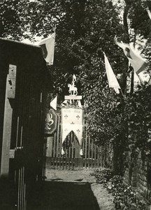 France Lille Saint Michel Allegory of the Victory Old Amateur Photo 1927