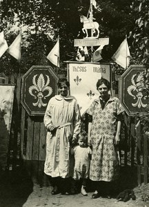 France Lille Saint Michel Allegory of the Victory Old Amateur Photo 1927