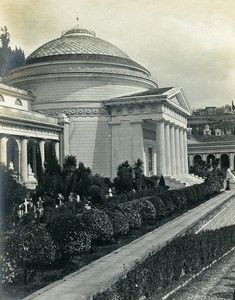 Italy Genoa Monumental Cemetery of Staglieno Old Amateur Photo 1904 #1