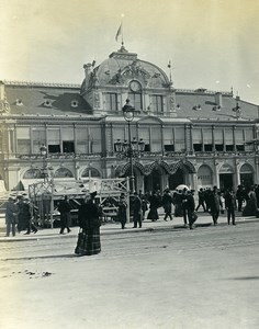 France Nice Place Massena Casino Old Amateur Photo 1904
