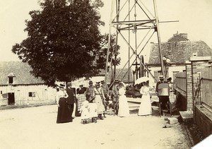 France Villers Cotterets Departure for Hunting French Fashion Amateur Photo 1900