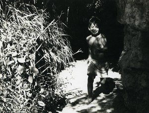 Israel Amiram Little Israeli Boy Child Old Photo Maziere 1969