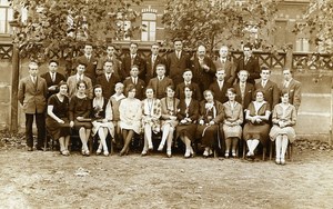 France Roubaix Esperanto Group Old RPPC Victor Vajda Photo 1930