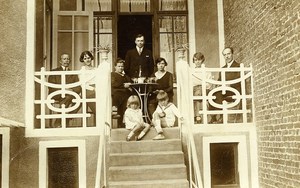 France Roubaix Family Friends Group Old RPPC Victor Vajda Photo 1930