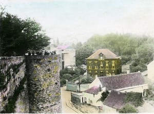 France Montreuil sur Mer Old Hand Colored RPPC Victor Vajda Photo 1930