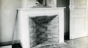 France Roubaix Modern Fireplace Old Victor Vajda Photo 1930