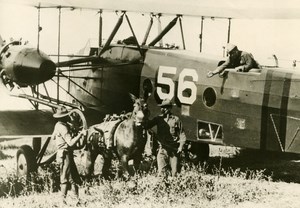 USA Aviation Panama Canal Military Troop Transport by Airplane Press Photo 1933