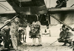 USA Military Aviation Aircraft US Army Loading Machine Gun Old Press Photo 1931