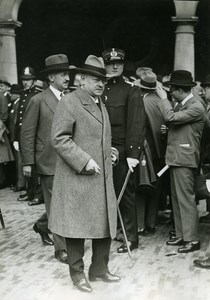 Netherlands The Hague Peace Conference Mr Stressmann Old Meurisse Photo 1930