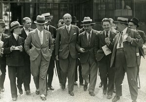 France Paris Political Ministerial Crisis News Reporters Old Meurisse Photo 1933