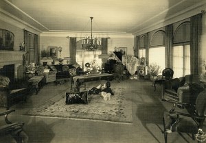 USA California Pomona Wealthy House Interior David Crookshank Photo Frasher 1925