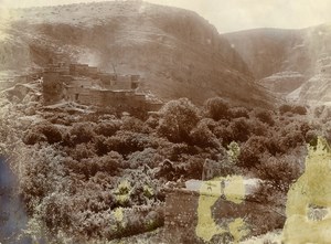 Algeria Sahara Mountain Ruins Old Photo 1890