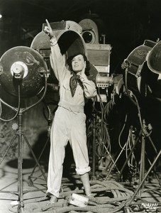 Maureen O'Sullivan helps Electricians MGM Photo 1932