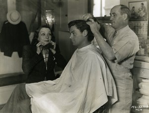 Johnny Weissmuller haircut with Lupe Velez MGM Photo 1932