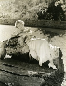 Una Merkel charming blonde actress MGM Photo 1932