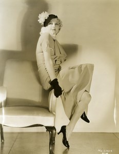 Thelma Todd charming actress of studios MGM Photo 1932