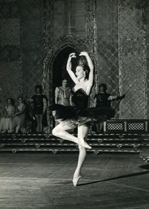 France Aix les Bains Dance Violetta Bout Swan Lake Old Photo PIC 1956