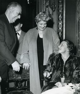 France Opera Dance Galina Oulanova Old Photo Bernand 1954