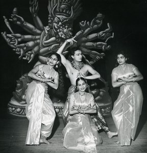 France Dance Ballet Indian Ram Gopal Old Photo Bernand 1960