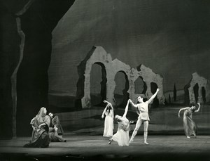 France Paris Opera Dance Ballet Old Photo Bernand 1960