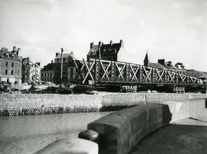 France Dieppe Rehabilitation Work Old Photo 1947