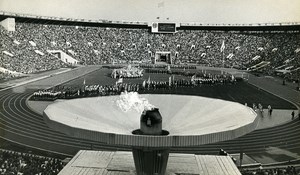 Russia Moscow Luzhniki Stadium Summer Universiade Ceremony Old Photo 1973