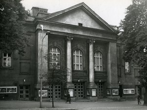 Poland Silesia Bytom Opera Slaska Architecture Old Photo 1970