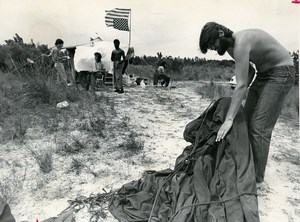 USA Florida St Petersburg Vietnam Veterans Against the War Old Photo Hale 1972