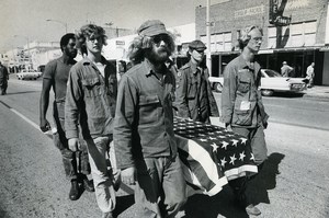 USA Florida St Petersburg Vietnam Veterans Against the War Old Photo Tripp 1972