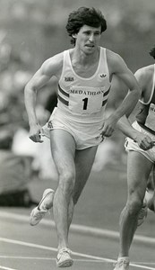 United Kingdom Sports Athletics Sebastian Coe Old Photo 1983