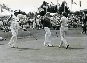 Belgium Royal Waterloo Golf Club Davies Burton old Photo 1986