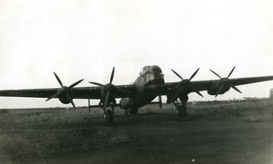 Aviation Aircraft Avro 694 Lincoln Woodford Airfield? Old Photo 1944