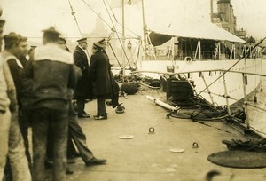 France le Havre ? Boats Docks Berck Old Photo 1920